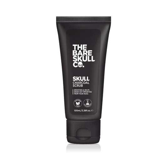 Skull Charcoal Scrub - The Bare Skull Co.