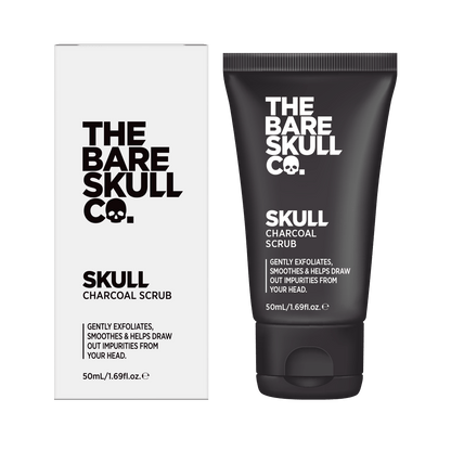 Skull Charcoal Scrub - The Bare Skull Co.