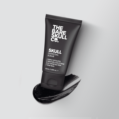 Skull Charcoal Scrub - The Bare Skull Co.