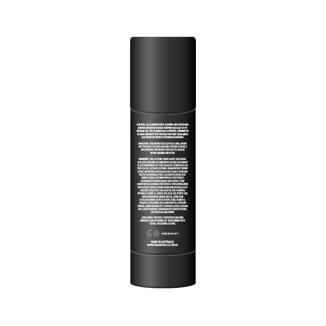 Skull Gel Cleanser - The Bare Skull Co.