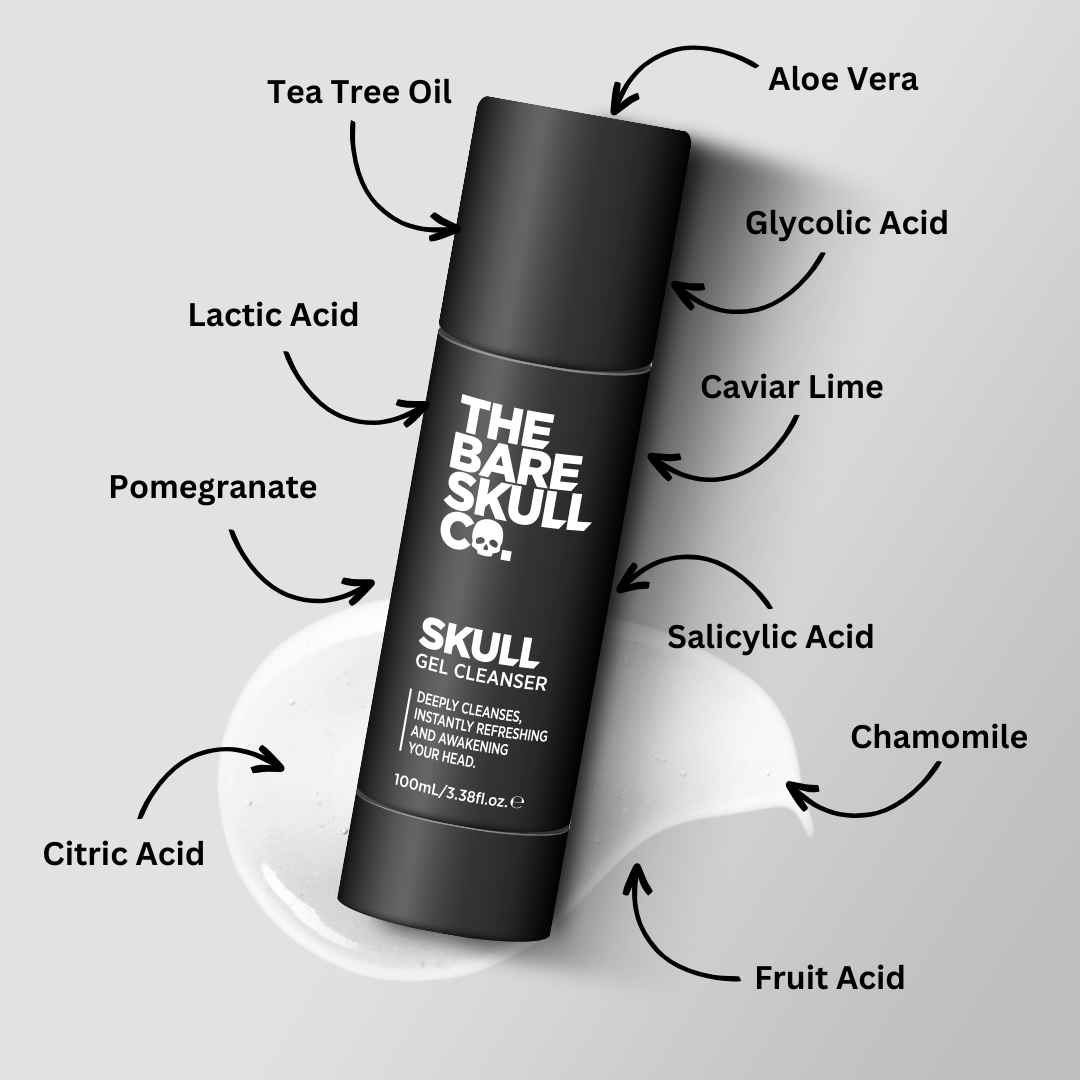 Skull Gel Cleanser - The Bare Skull Co.