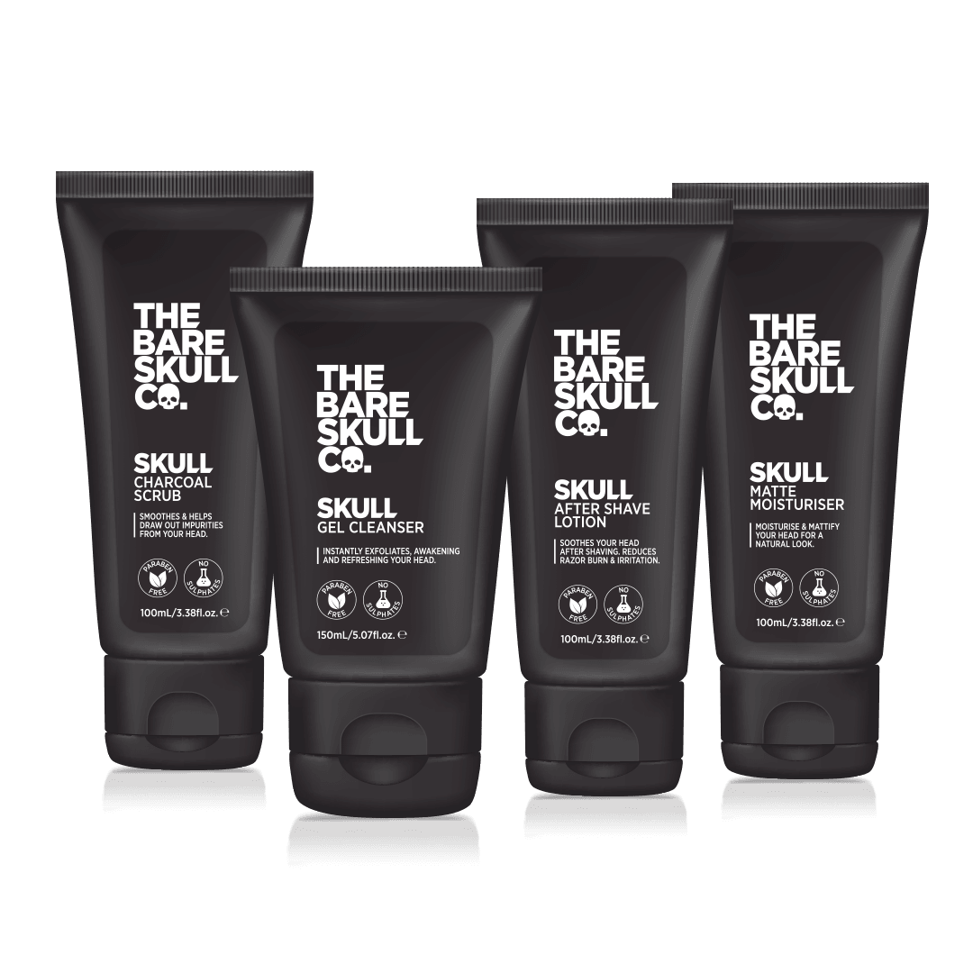 The Bare Skull 'Electric Shave' Kit - Dry - The Bare Skull Co.